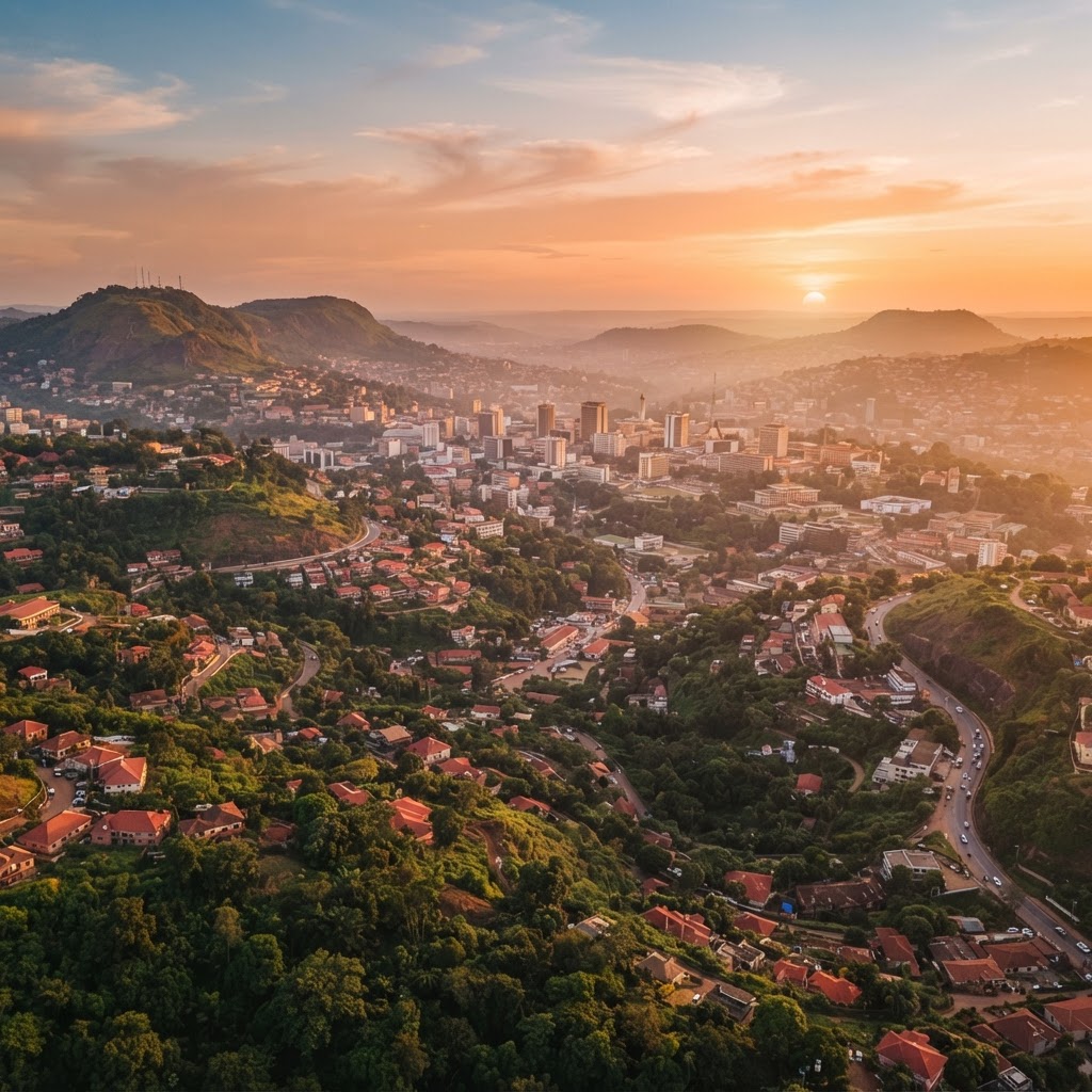 Yaoundé, Cameroun · nos collines